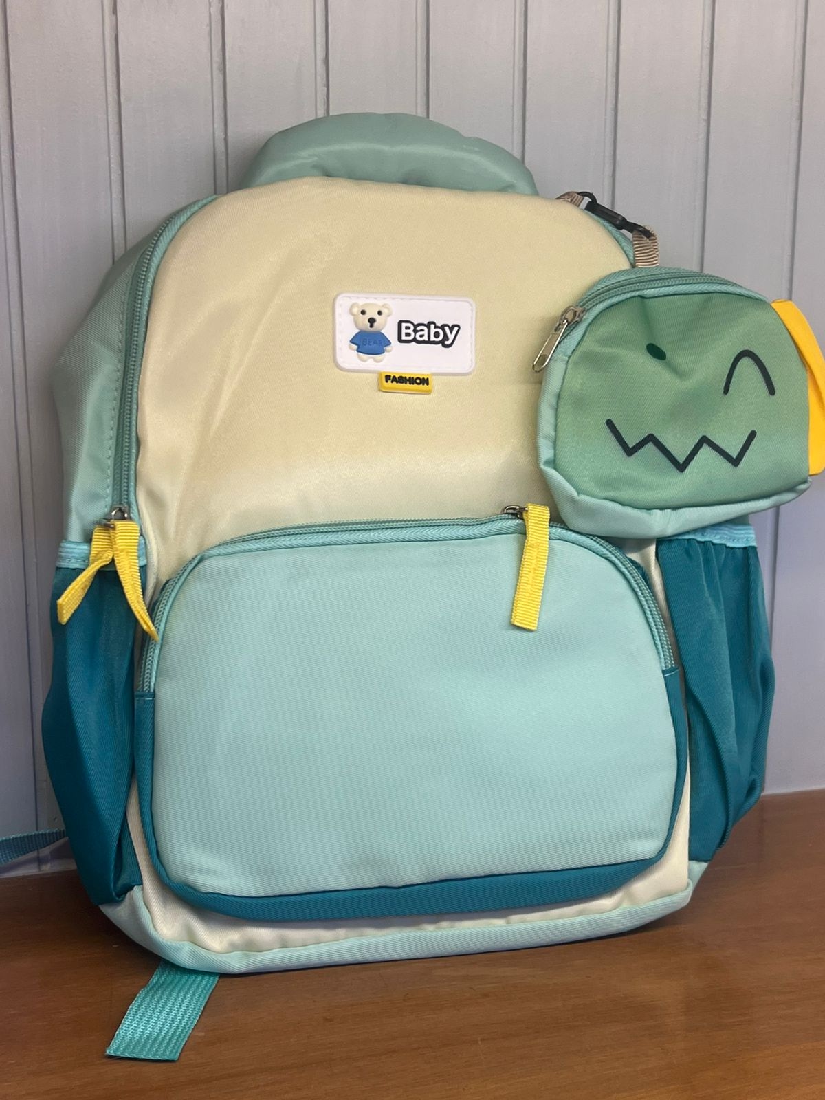 Cute Baby Bear Cartoon School Backpack