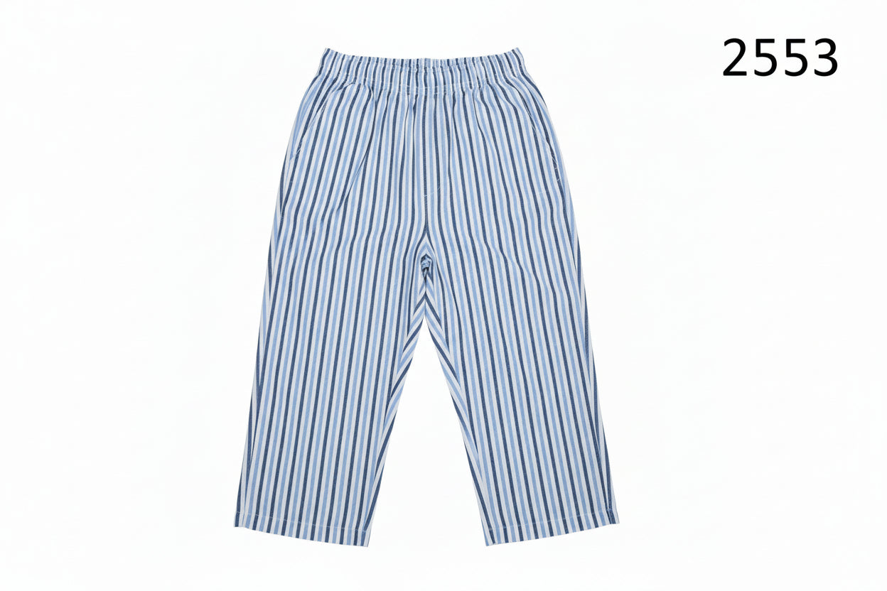 Boys Premium Cotton Stripe Shorts-C31