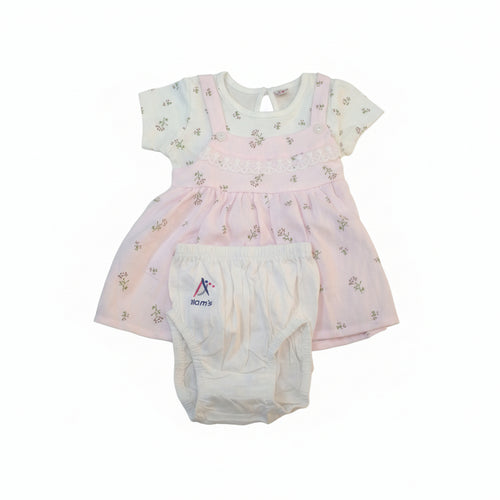 Baby Girls Elegant Embroidered Dress 248