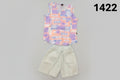 Baby Boys Abstract Print Shirt & Shorts Set-C52
