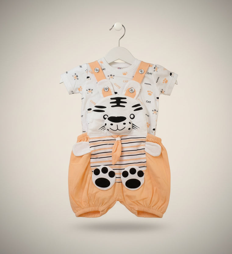 Baby Cute Tiger Dungaree Set (2-Piece)137