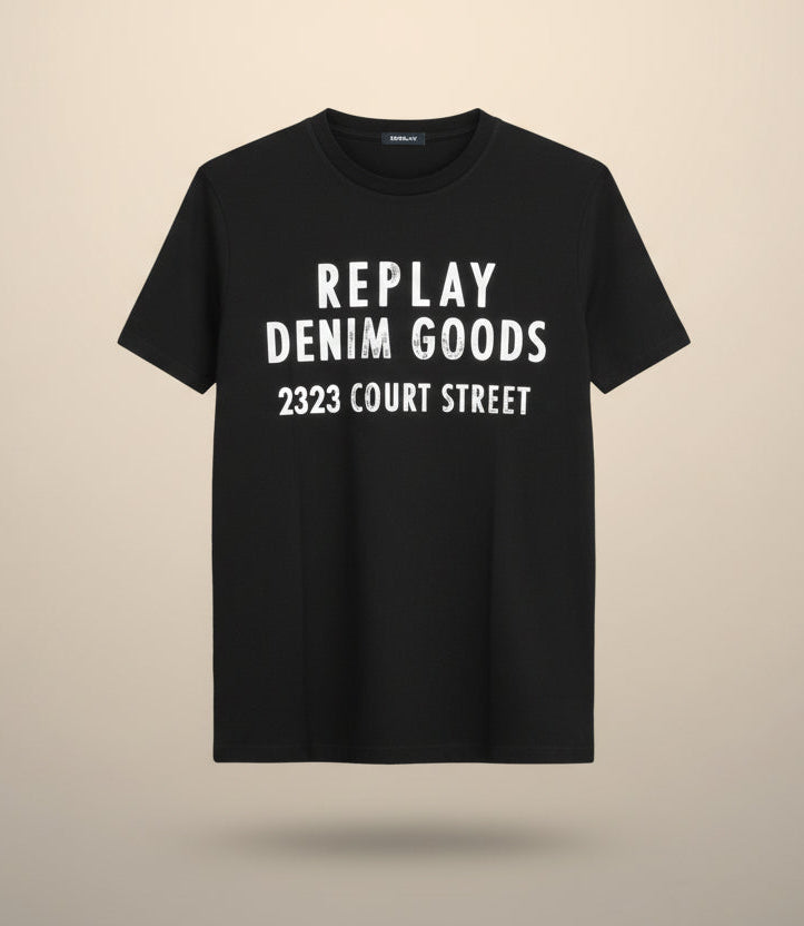 Gatsby REPLA.Y Mens new T-Shirt Black 967