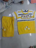 Kids “OXYDA YO” Printed T-Shirt & Shorts Set 348