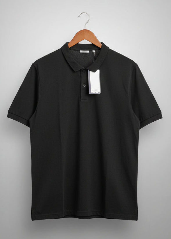 GATSBY Mens Polo T-shirt celio Black 4014