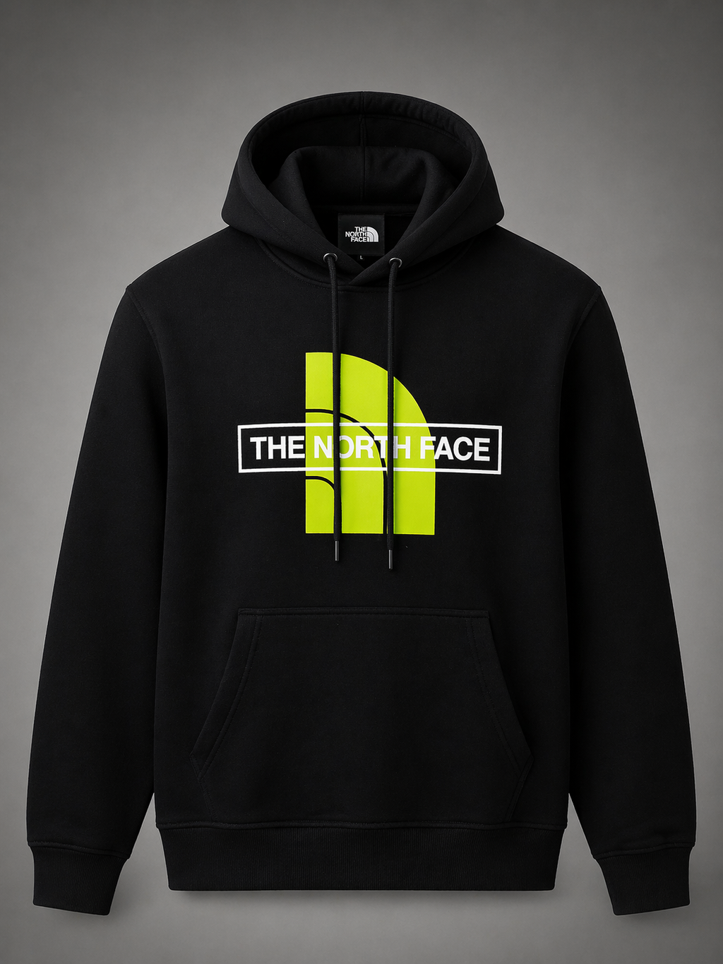 Mens Evolution simple Hoodie Sweatshirt TNF7 Black