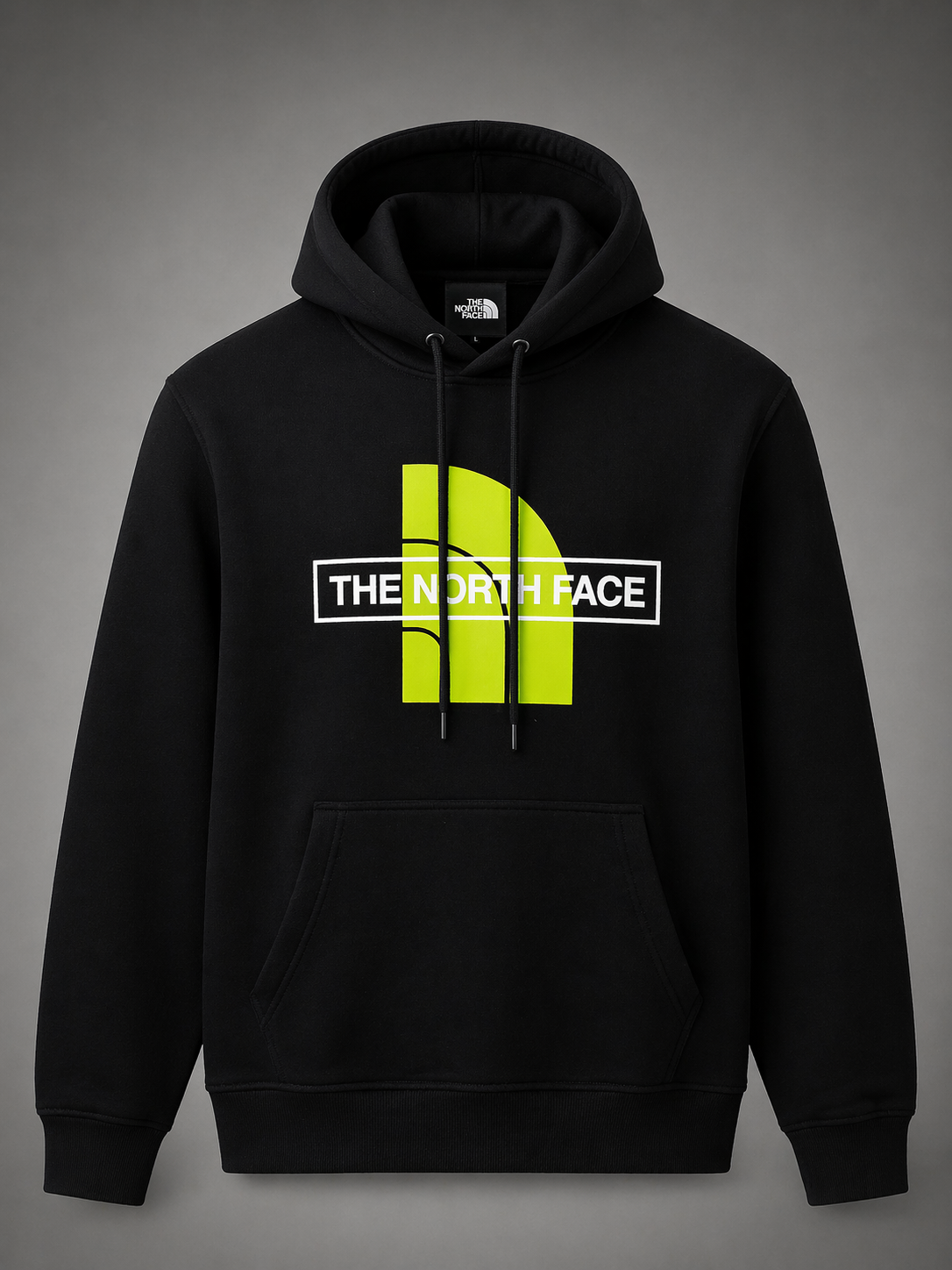 Mens Evolution simple Hoodie Sweatshirt TNF7 Black