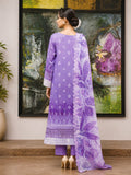 Luxury Digital Printed Lawn Three Piece Set-C252