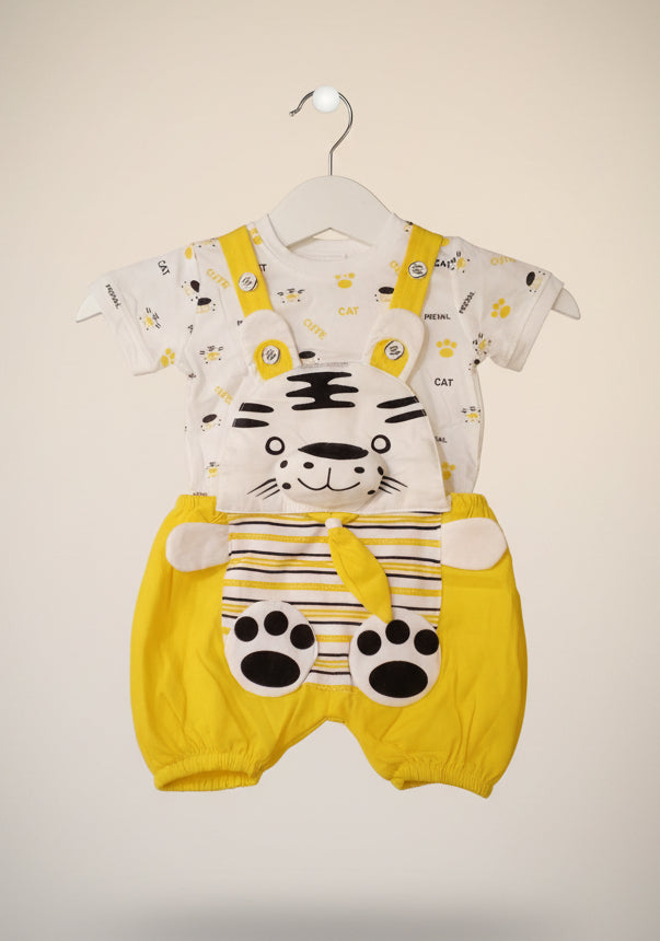 Baby Cute Tiger Dungaree Set (2-Piece)137
