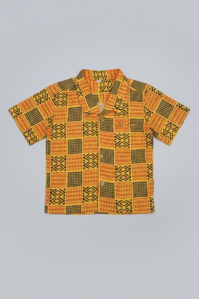 Premium Printed Short Sleeve Shirt 852
