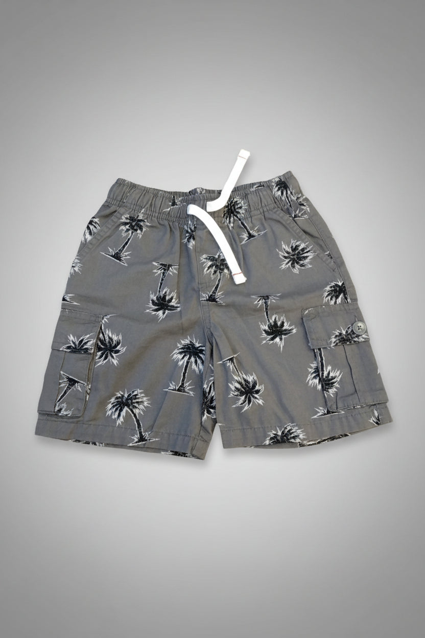 Kids Coral Lobster Print Cotton Summer Shorts 2533