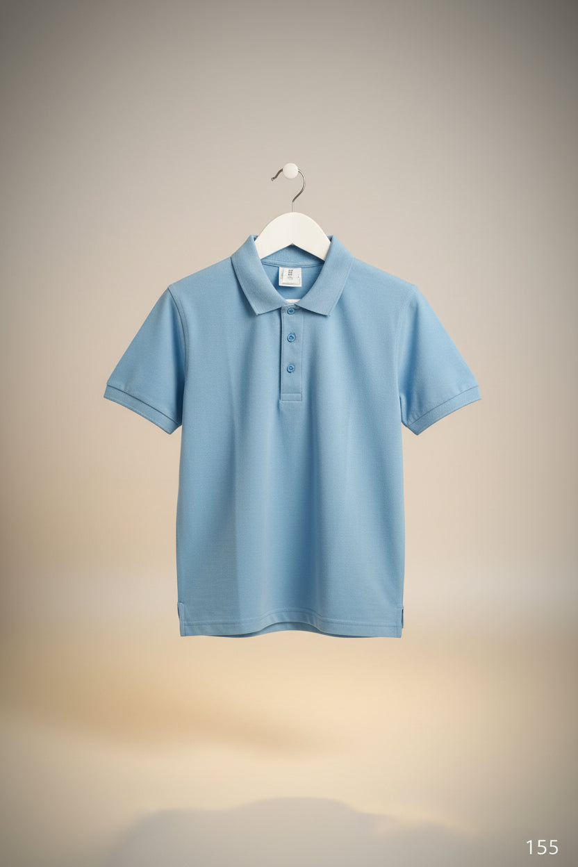 Boys Premium Polo Shirt – Soft Cotton Piqué155