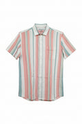 GATSBY Men's S/S Shirt_ Perry Ellis Cheak PR 4042