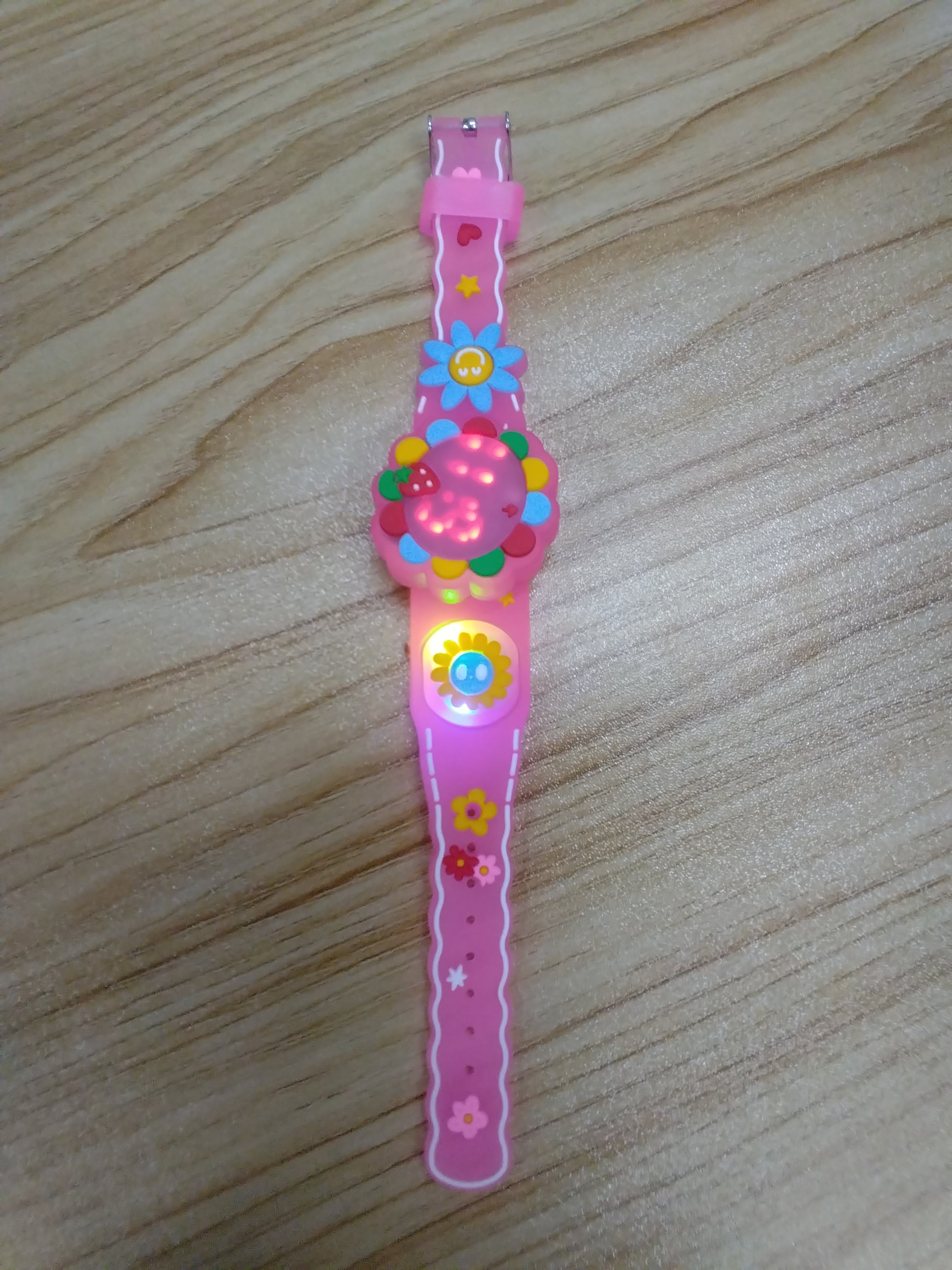 KW20 Kids Cartoon Silicone Strap Watch