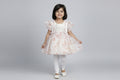 Baby Girls Elegant Embroidered Dress 260