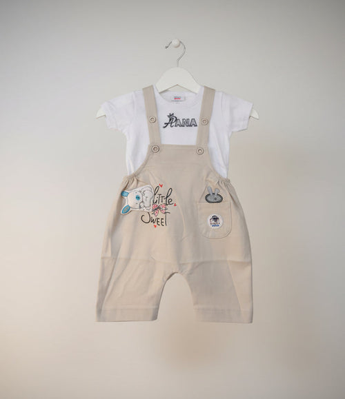 Baby Bunny Love Dungaree Set – 130