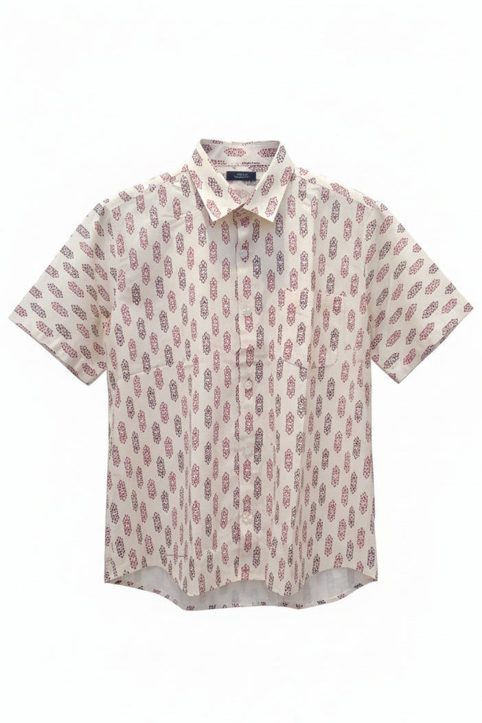 Premium Printed Short Sleeve Shirt 854