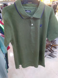 Boys Premium Polo Shirt – Soft Cotton Piqué 153 Olive Green
