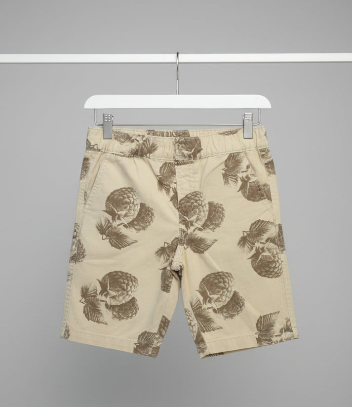 Kids Coral Lobster Print Cotton Summer Shorts 2534