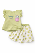Girls Top & Skirt Set 140