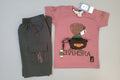 Boys “ARCHIVE Athletics” Graphic T-Shirt & Cargo Jogger Set (With Mini Crossbody Pouch) 336