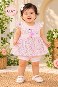 Premium Baby Girls Floral Nima & Bloomer Set-GD27