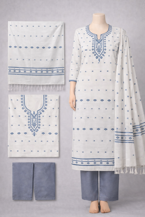 Half Silk Three Piece ST32