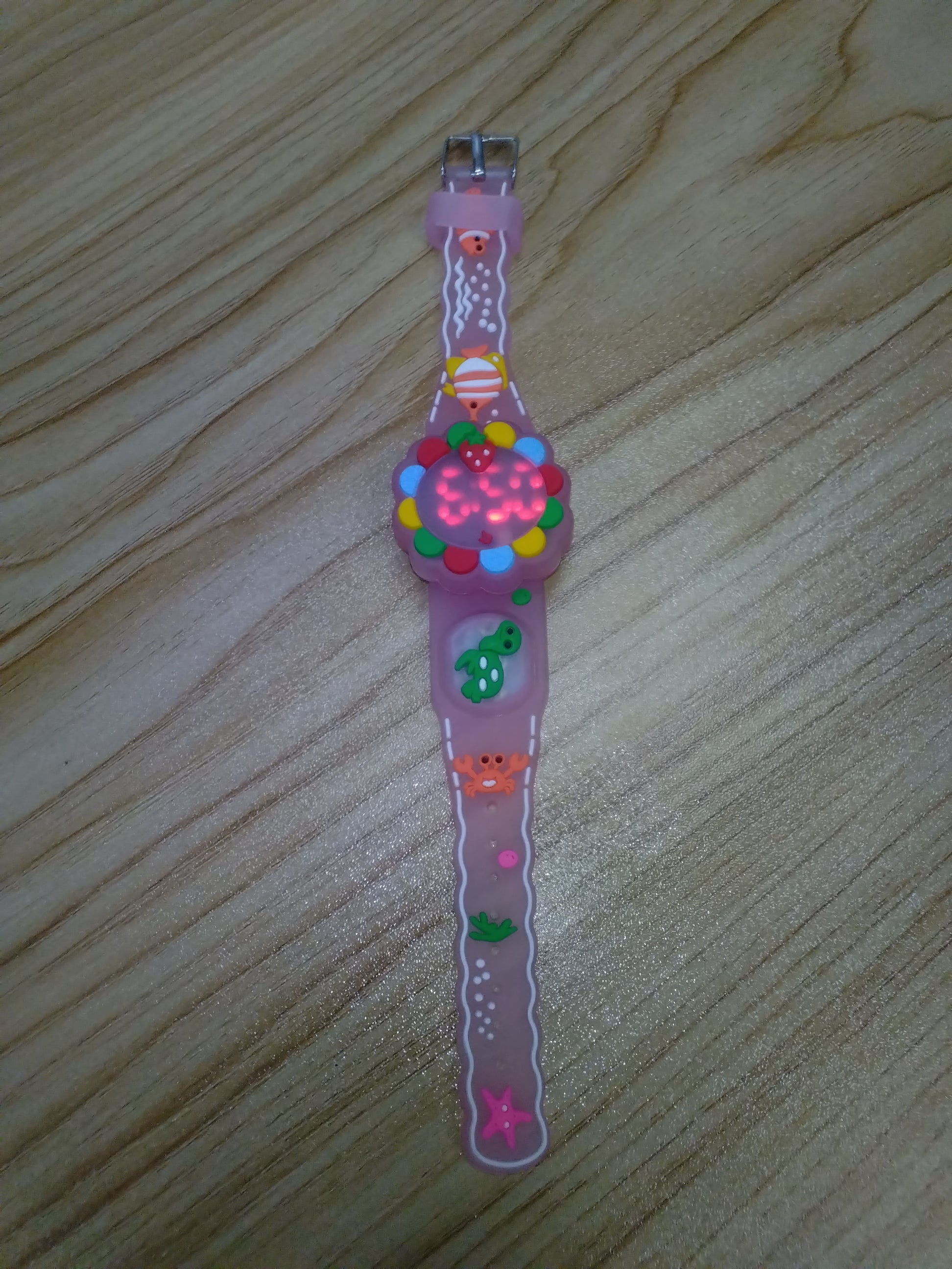 KW05 Kids Cartoon Silicone Strap Watch