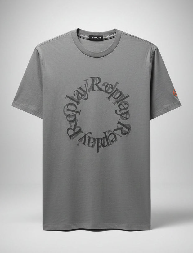Mens Premium Grey T-SHIRT 025