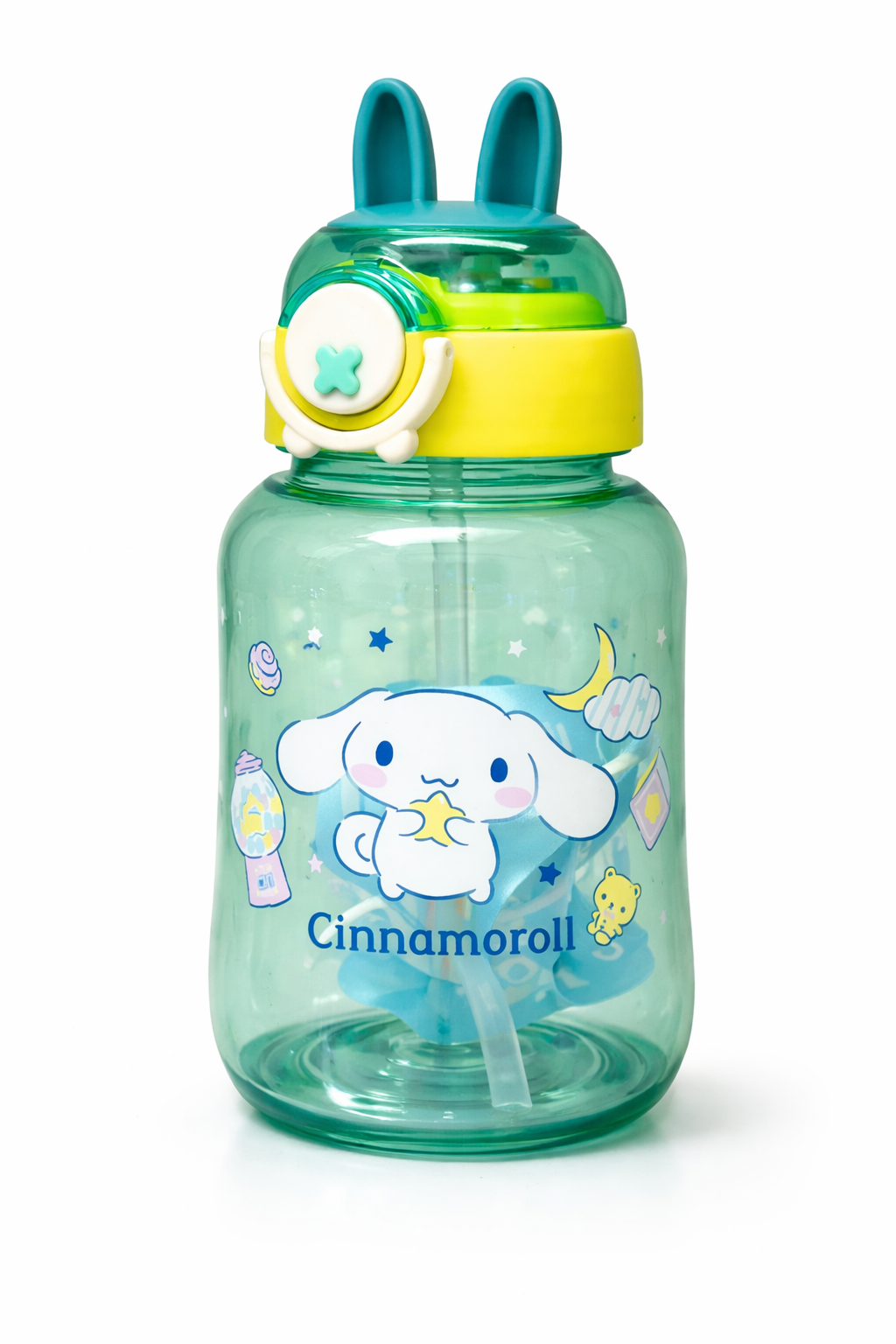 Kids Water Bottle with Straw -C1038