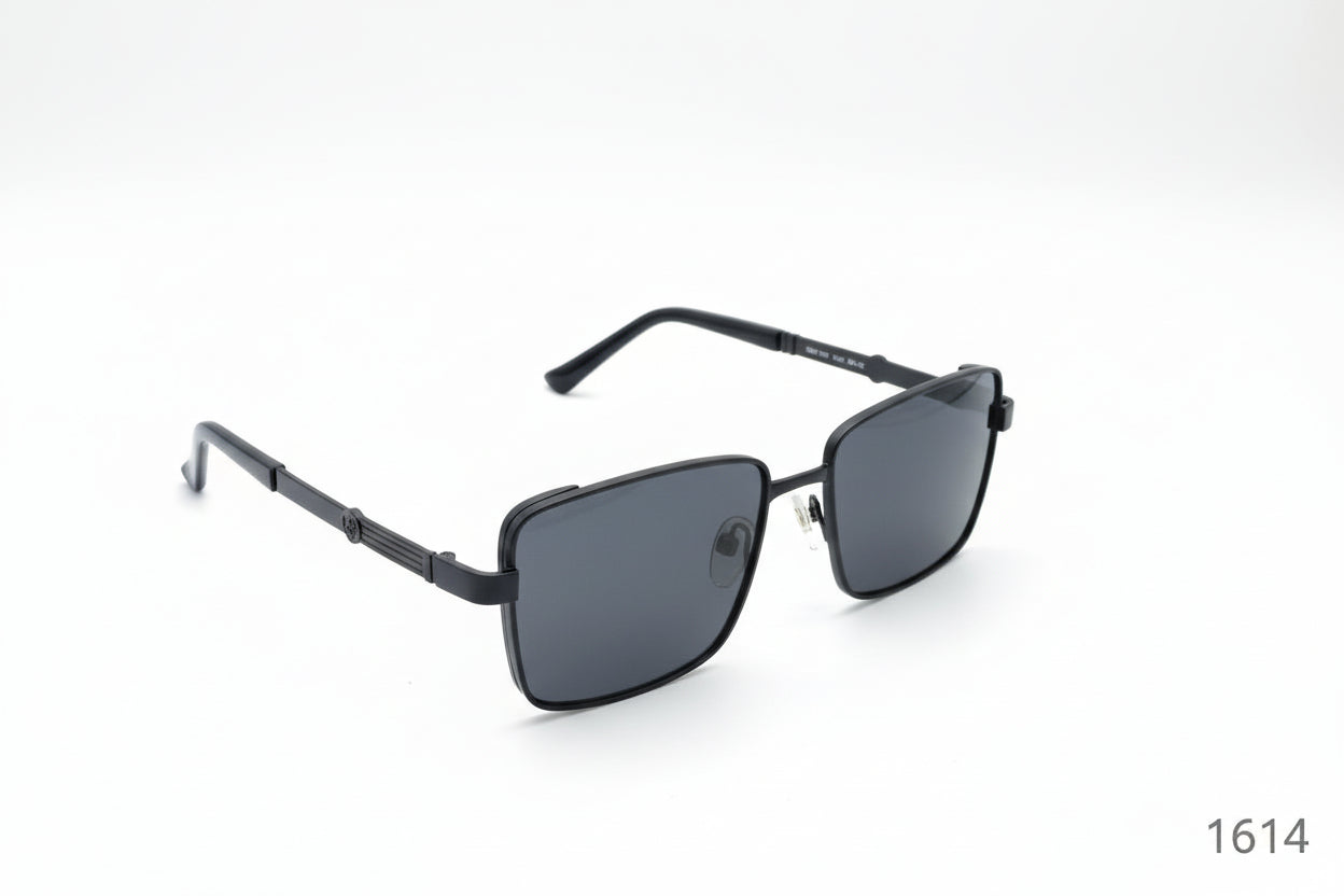 Classic Matte Square Frame Sunglasses 1614