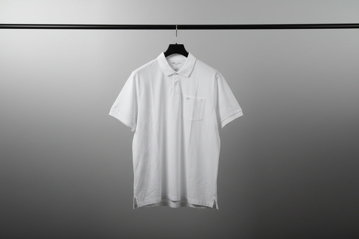 GATSBY Mens Polo T-shirt Poolbasics white  4015