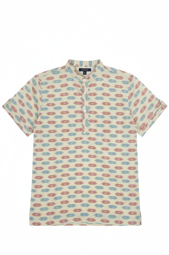 Premium Printed Short Kurta 810