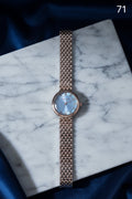 LW71 MK Crystal Bezel Strap Watch