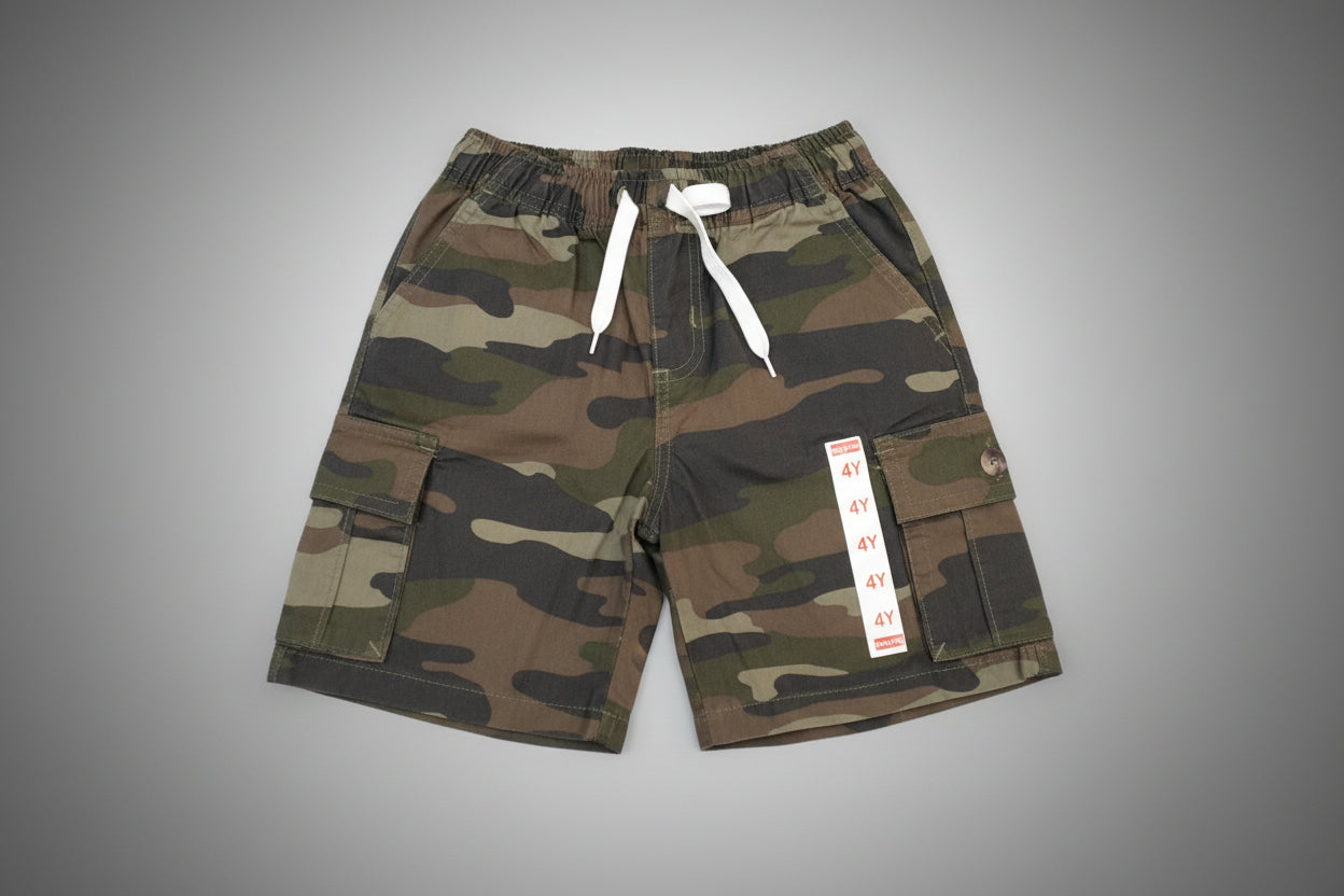 GATSBY Boys Short Pant_Baby Hug TM_Woodland Camouflage 5007