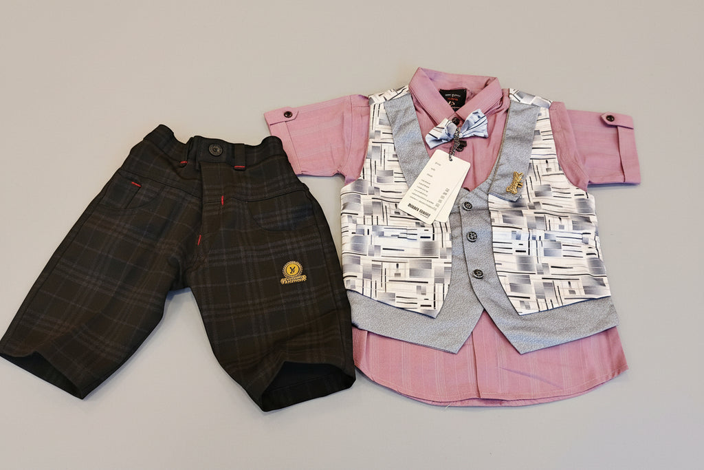 Baby Premium Gentleman 4-Piece Formal Set 123