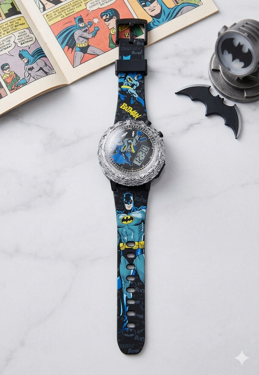 KW 27 Kids Cartoon Silicone Strap Watch