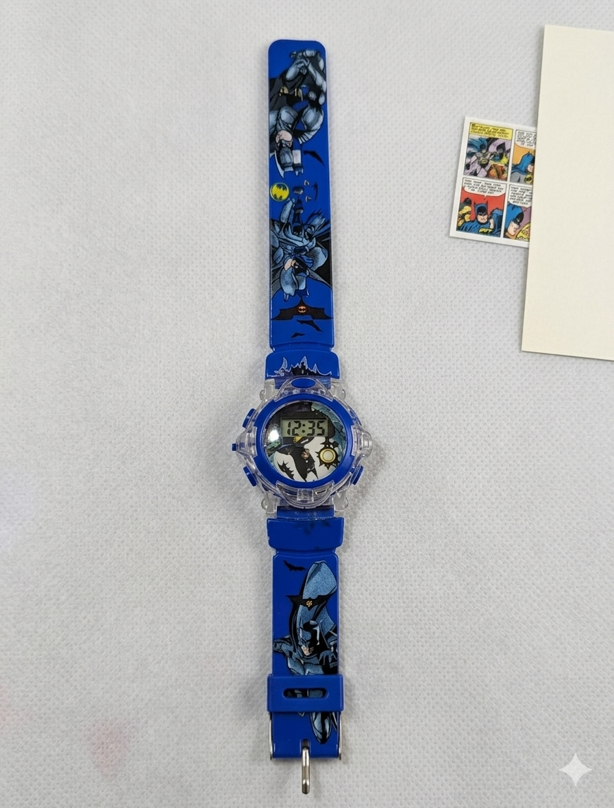 KW20 Kids Cartoon Silicone Strap Watch