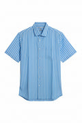 GATSBY Men's S/S Shirt_ Perry Ellis Cheak PR 4044