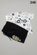 Kids Printed T-Shirt & Shorts Set – ACLO Design 248