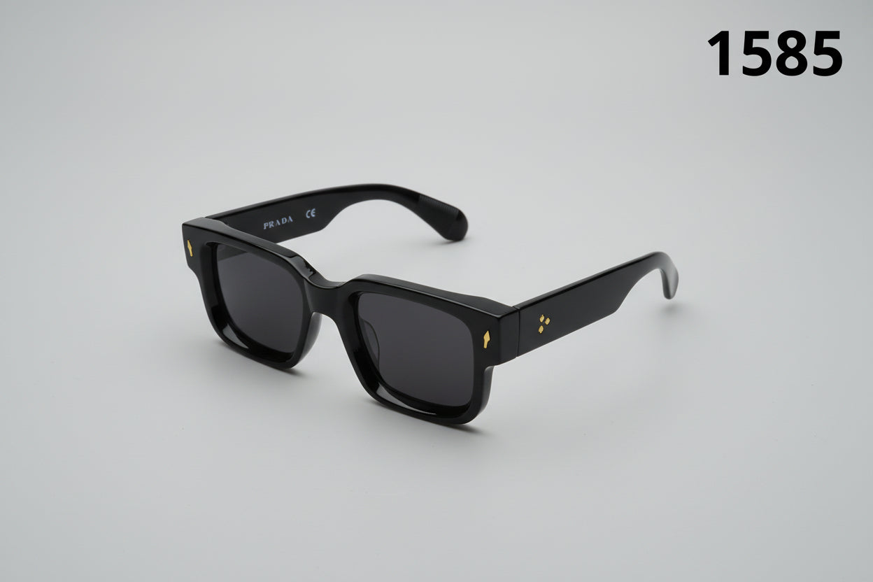 Classic Matte Square Frame Sunglasses 1585