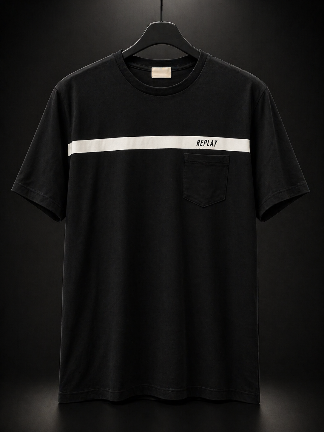 Mens Premium Black T-SHIRT 106