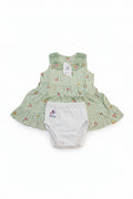 Baby Girls Elegant Embroidered Dress 250