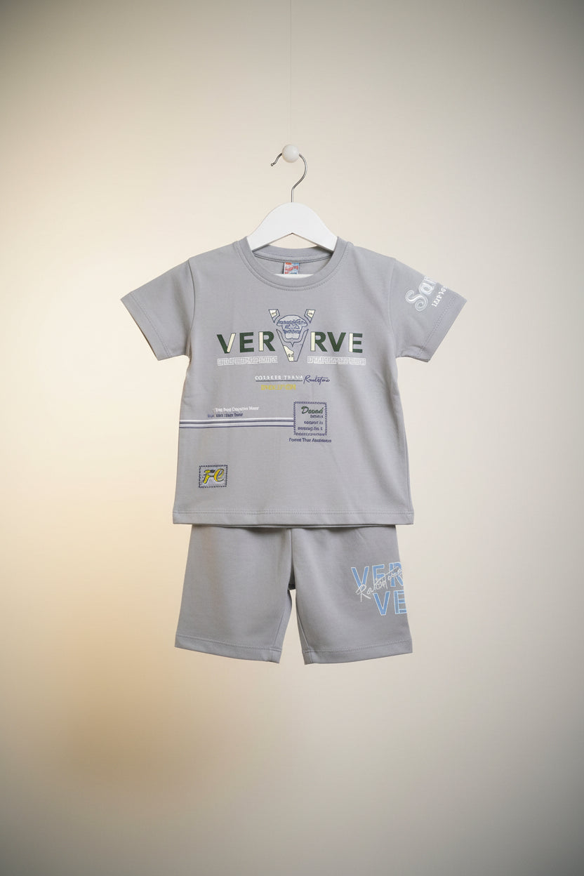 VERVAVE Kids Premium Two-Piece Summer Outfit Set 353
