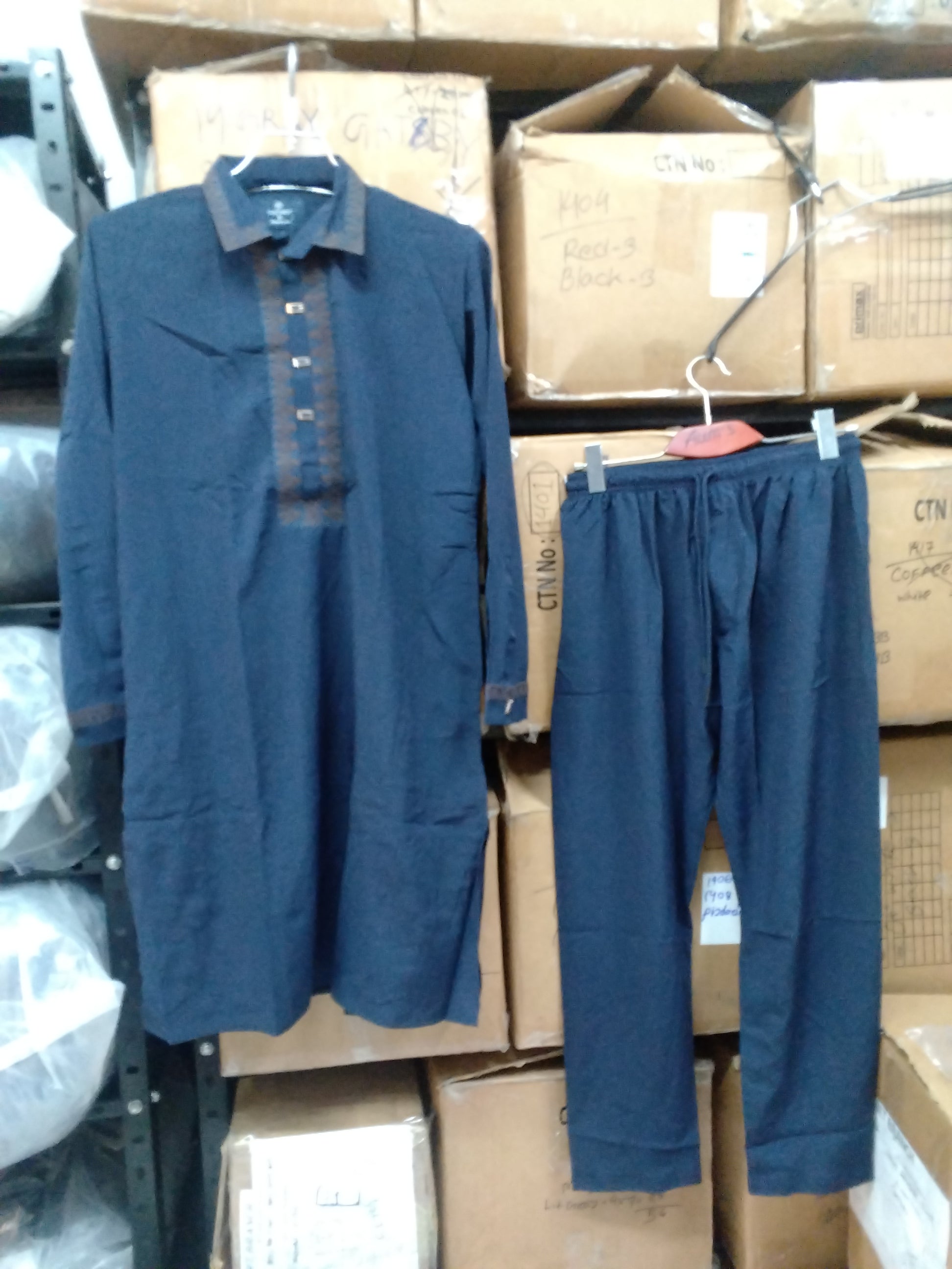 Gatsby Mens Kabli Set New STY 06_ Navy 4048