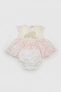 Baby Girls Elegant Embroidered Dress 249