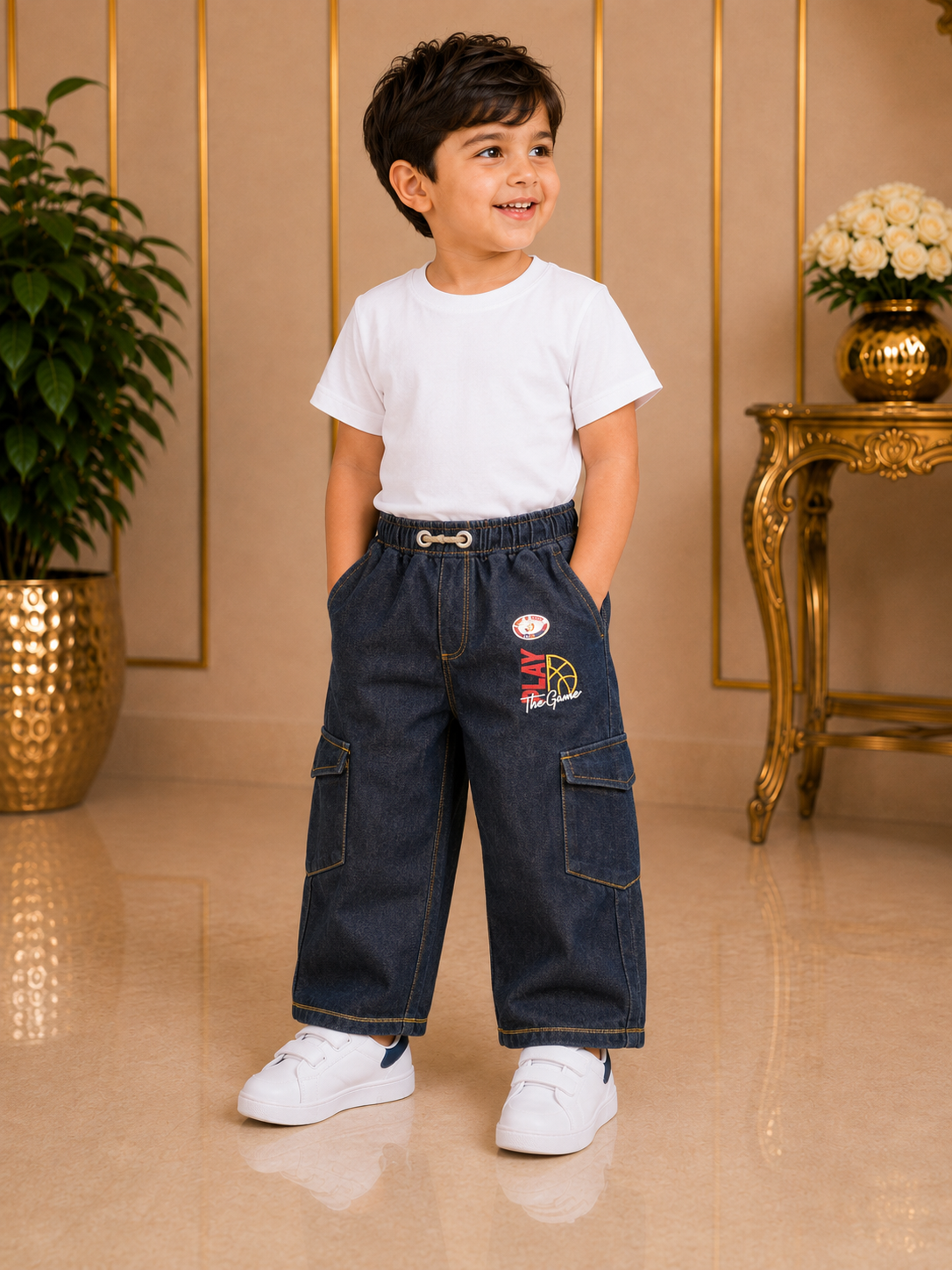 UrbanHoop Kids Cargo Jeans