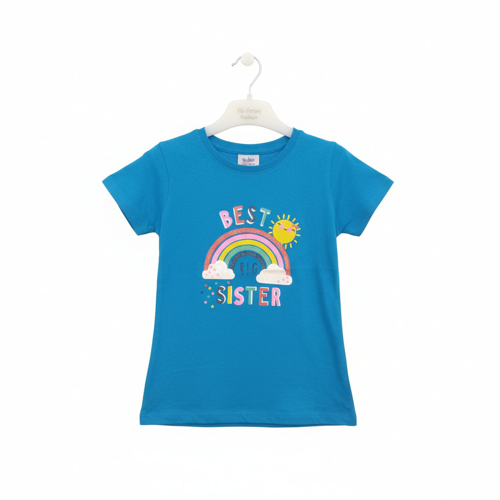 Premium Kids Cotton T-Shirt – Boys & Girls Casual Graphic Tee 3011