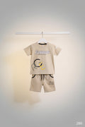 Kids Graphic T-Shirt & Jogger Pant Set – Casual Two Piece Outfit 286