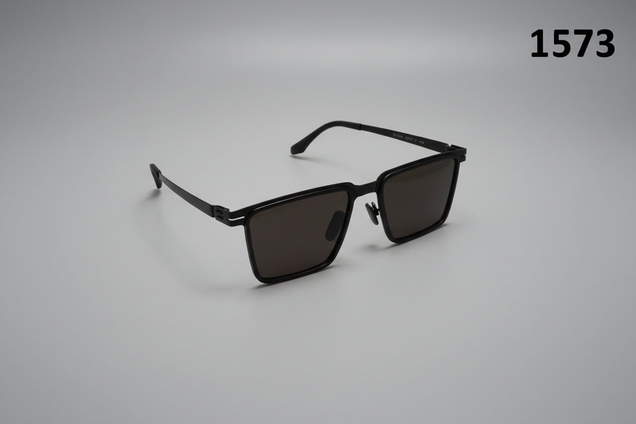 Classic Matte Square Frame Sunglasses 1573