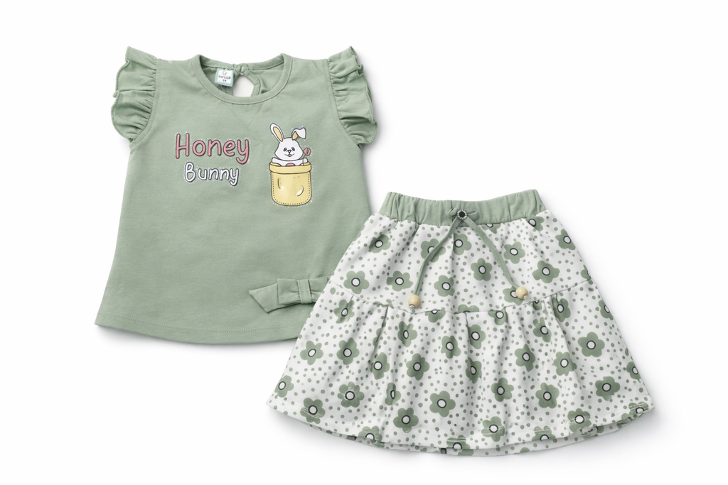 Girls Top & Skirt Set 140